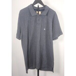 Roebuck & Co Polo Shirt Mens XL Gray Heather Cotton Short Sleeve‎ Casual NWOT